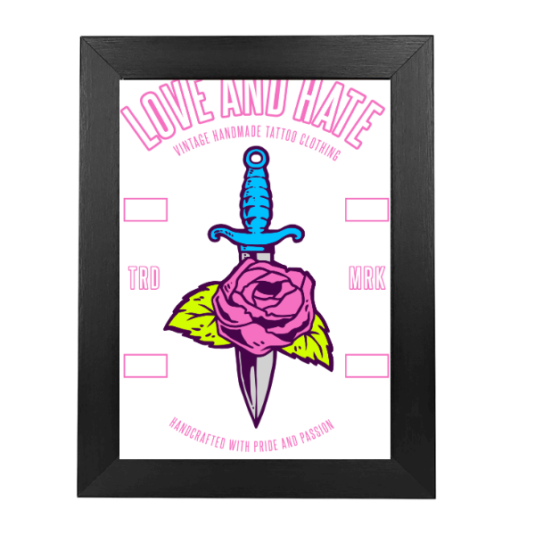 Black Framed Poster