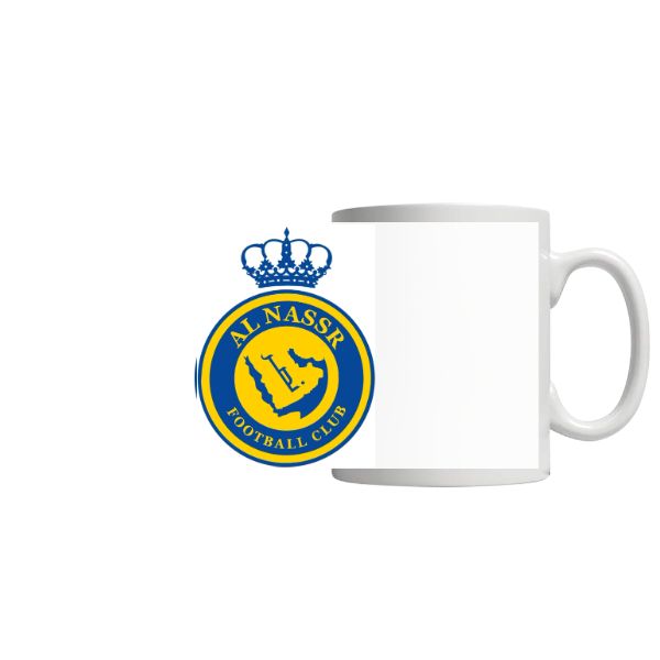 كوب مصمم بشعار النصر