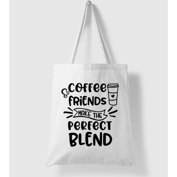 Polyester Bag White - كيس قماش من البوليستر باللون...